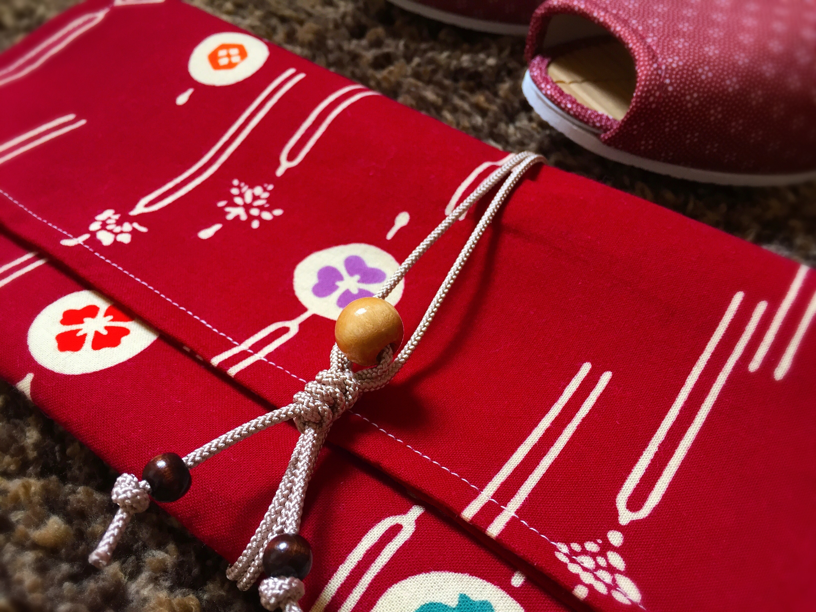 道中着の紐の作り方ー着物の飾り紐を作る方法をご紹介します ユウミ キモノブログ